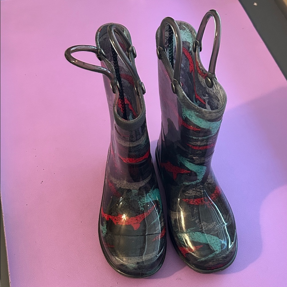 Western Chief Kids' Rain Boots - Black and Red